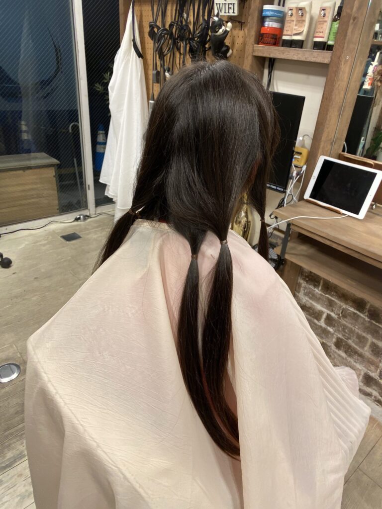 ヘアドネーションブロッキング